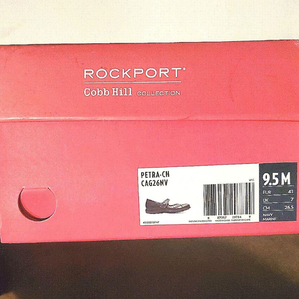 Rockport Womens Navy Slip-Ons